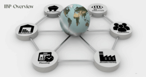 Business analyst reviewing demand and supply forecasts using SAP IBP dashboard in a collaborative planning session